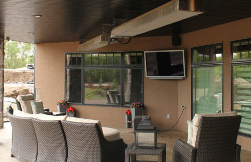Patio Heaters outdoor living area
